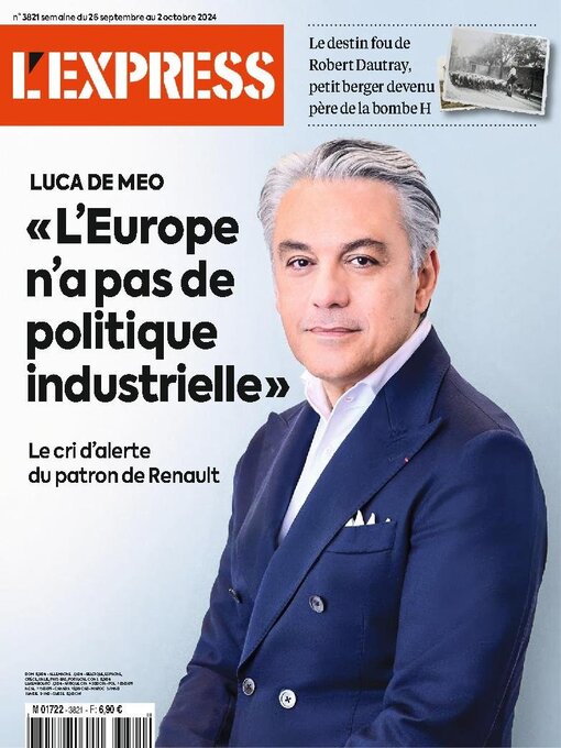 Title details for L'Express by Groupe Express Roularta - Available